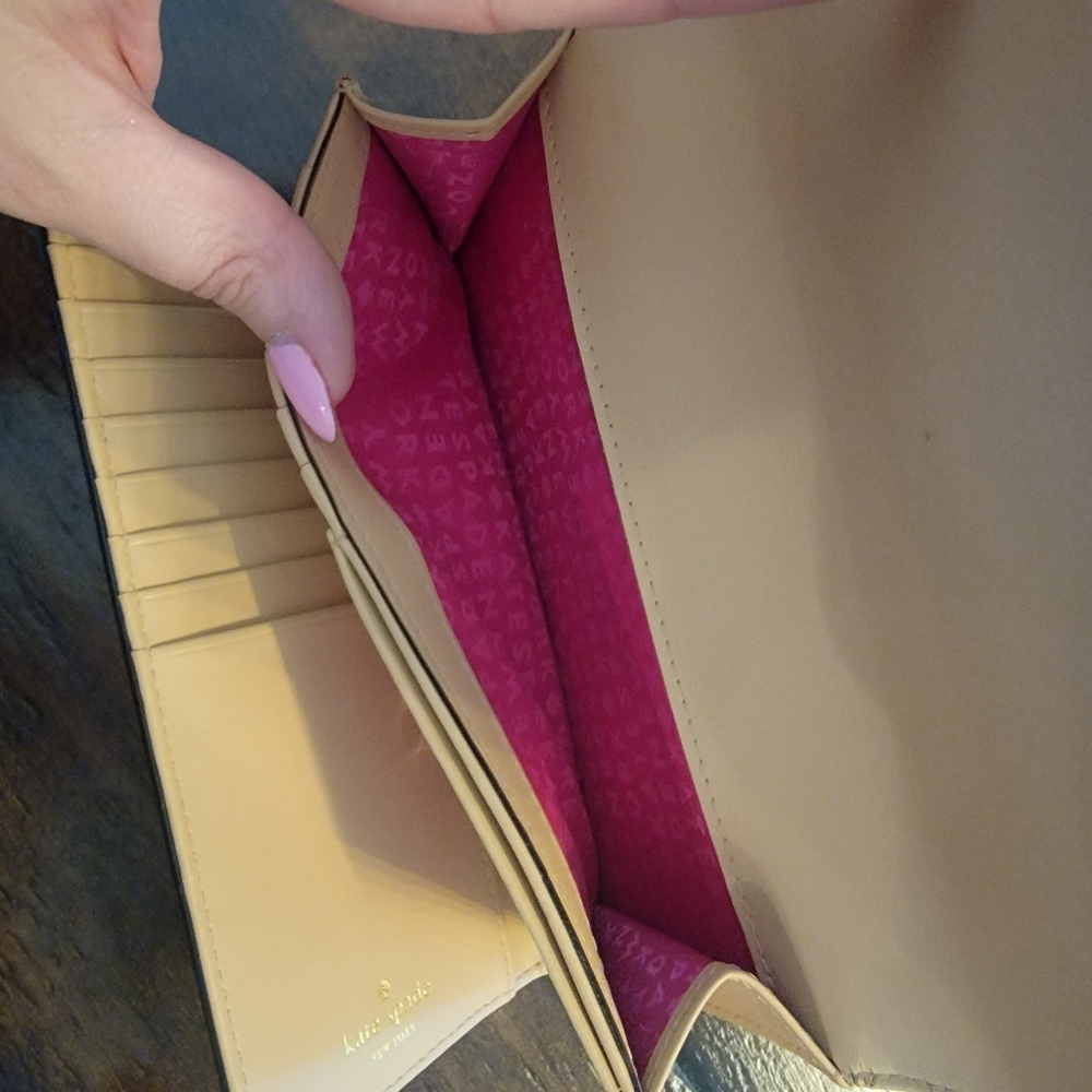 Kate Spade Pink Wallet - Picture 3 of 6